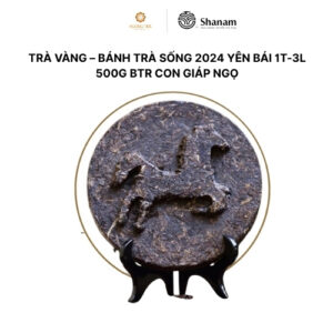 TRÀ VÀNG – BÁNH TRÀ SỐNG 2024 YÊN BÁI 1T-3L 500G BTR CON GIÁP NGỌ